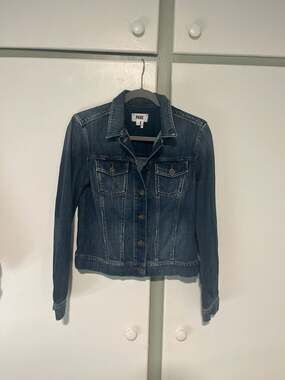 PAIGE Rowan Denim Jacket in Dark Wash